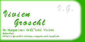 vivien groschl business card